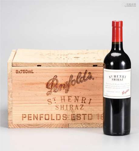 2014年 奔富酒庄圣亨利设拉子干红葡萄酒 澳洲原装进口