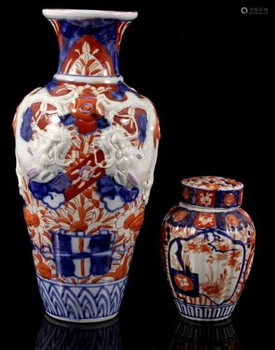 Imari porcelain vase