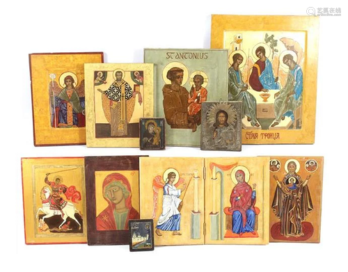 11 various Russian icons