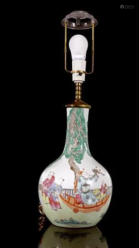 Chinese porcelain lamp base