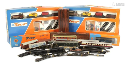 Collection of Roco trains
