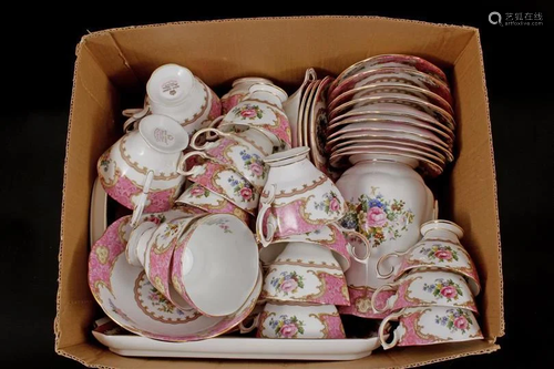 Royal Albert tea service