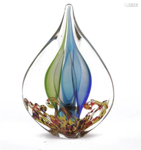 Anonymous, glass decorative object