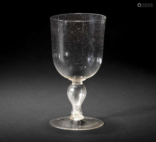 A façon de Venise wine glass, second half 17th century