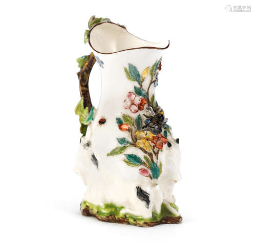 A good Chelsea 'Goat and Bee' jug, circa 1745-47