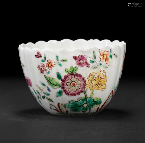 A rare Chelsea teabowl, circa 1750-52