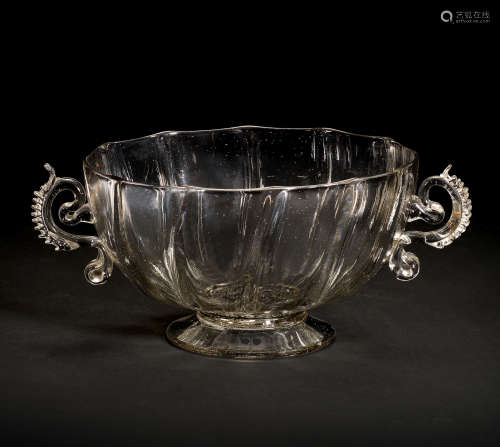 A Venetian bowl, 17th century