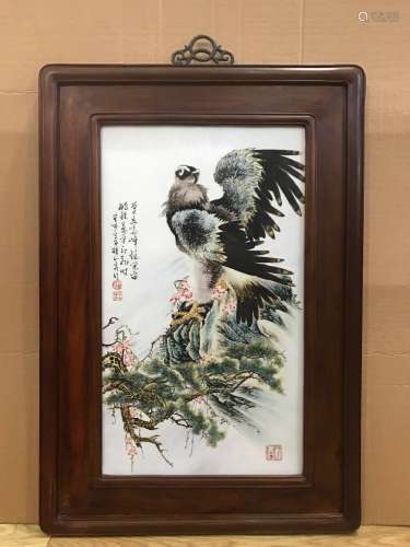 A Plaque Painting By Wang Bu
