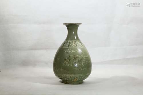 A Gaoli Porcelain Pear Shaped Vase