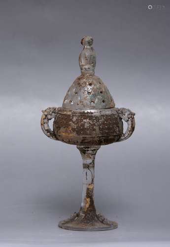 A Rock Crystal Censer