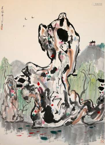 A Painting By Wu Guanzhong