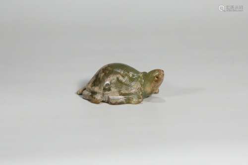 A Jade Turtle Ornament