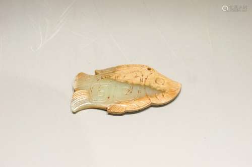 A Jade Fish Ornament