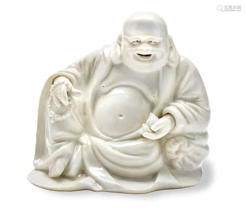 A Dehua figure of Budai 19th century