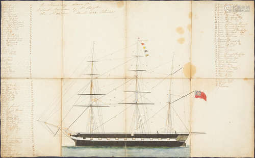 First Officer Baylis (fl. 1833) The Sammarang