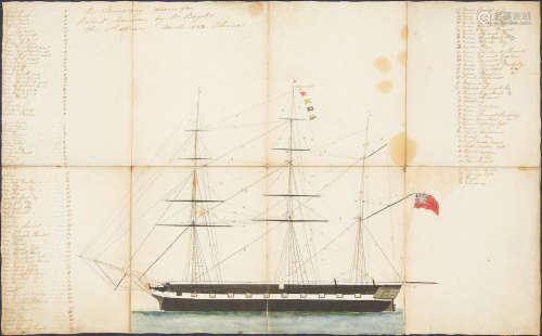 First Officer Baylis (fl. 1833) The Sammarang