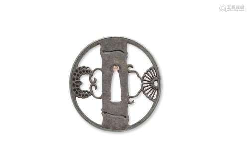 Two sukashi tsuba Edo period (1615-1868), 18th/19th century