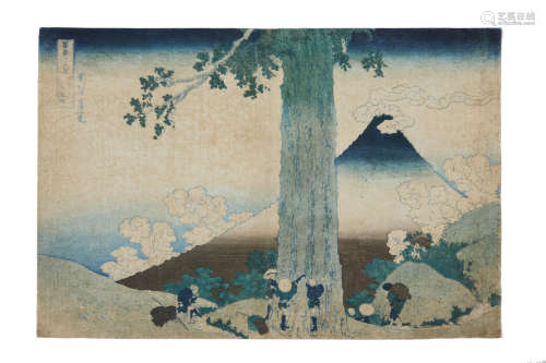 KATSUHISKA HOKUSAI (1760-1849) Edo period (1615-1868), 1830-1831