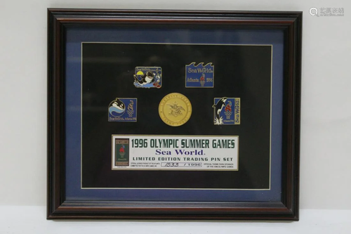 1996 Olympic Summer game Sea World trading pin …