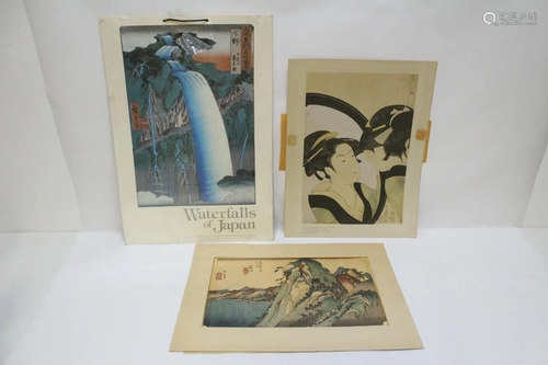 3 Japanese prints