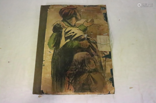 Large lot of antique etchings, prints