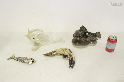 4 piece fish motif items