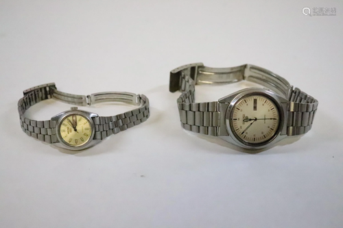 2 Seiko #5 sport automatic week/ date wrist …