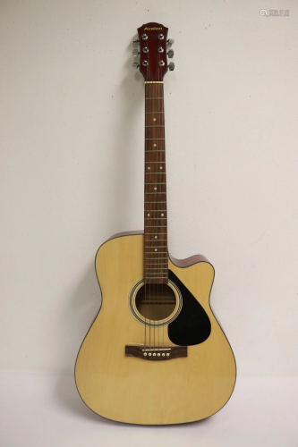 An Avalon acoustic guitar
