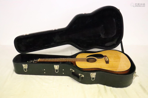 A Seagull acoustic guitar