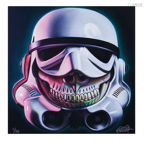 RON ENGLISH  2015年作 Stormtrooper Grin （一组） 木版画