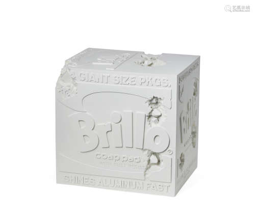 丹尼尔·阿尔轩  2020年作 被侵蚀的布里洛盒子 树脂