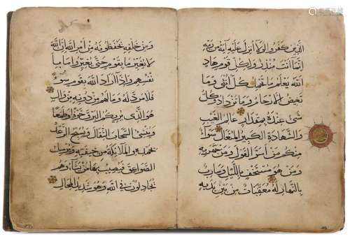 A SECTION OF A MAMLUK QURAN JUZ' EGYPT OR SYRIA, 1…