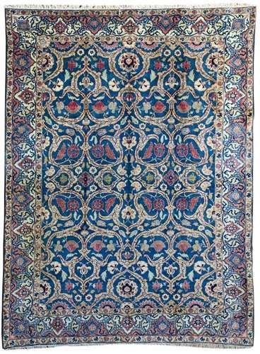 A BENLIAN TABRIZ CARPET, CIRCA 1910, SIGNED