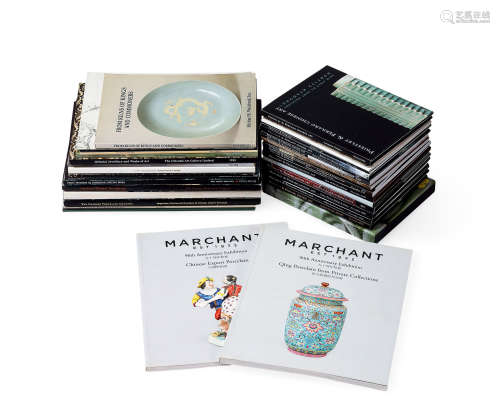著名古玩商prestley&ferraro、Marchant等藏中国艺术品展图录40册
