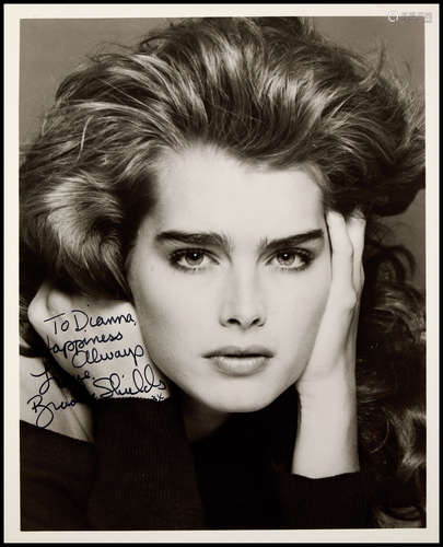 “美国著名女星”波姬·小丝（Brooke Shields ）亲笔签名照