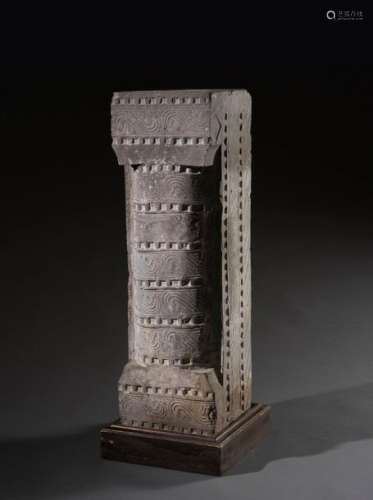 Brique architecturale Chine. Dynastie Han 206 BCE…