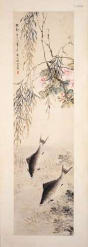 Tang Luming (1804 1874) Branches en fleurs et poi…