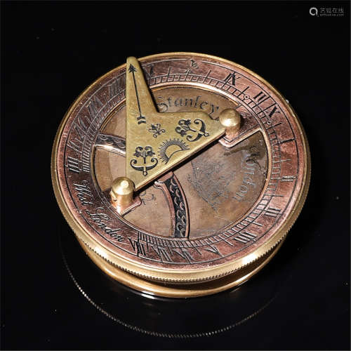 18世纪 日晷指南针