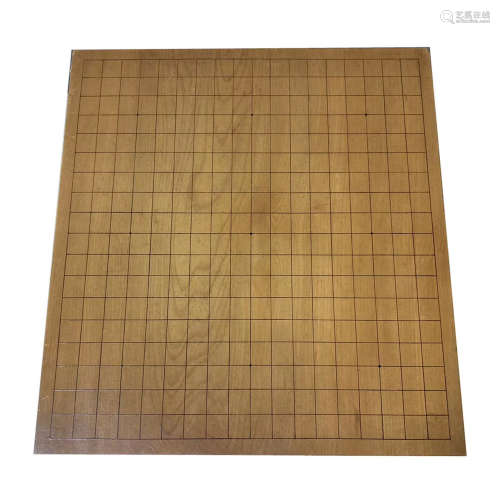 明治时期 日本榧木围棋桌