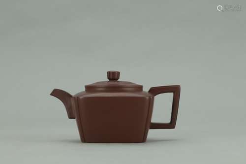 A Chinese Zisha Teapot