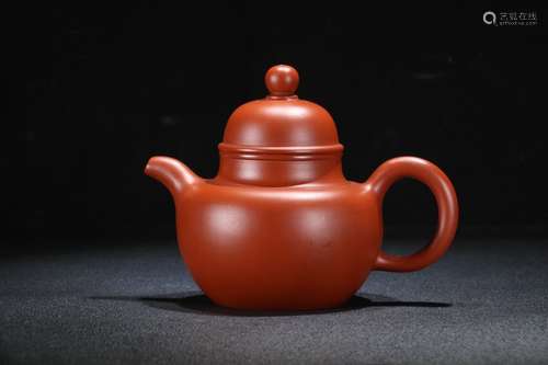 A Chinese Zisha Teapot