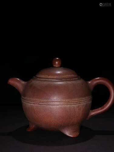 A Chinese Zisha Teapot