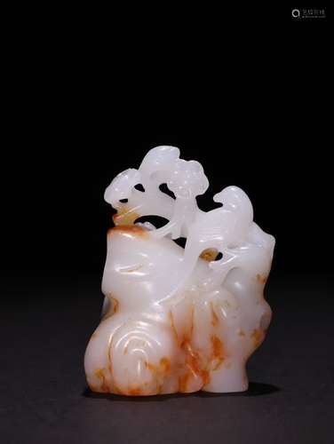 A Chinese Hetian Jade Ornament