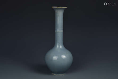 A CLAIR-DE-LUNE VASE QING DYNASTY