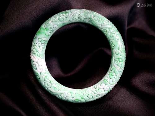 NATURAL JADEITE BANGEL