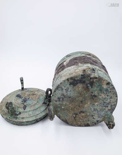 BRONZE CENSER WARRING STATES PERIOD