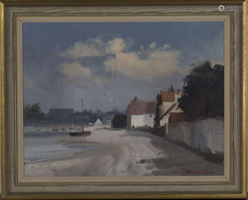 Marcus Ford - 'Emsworth', oil on canvas, signed recto, titled Frost and Reed label verso, 34cm x
