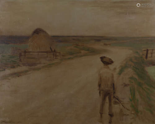 Philip Wilson Steer - 'Near Walberswick', oil on canvas, signed and dated 1891 recto, The Fine Art