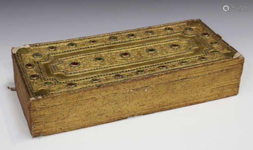 A South-east Asian manuscript book, possibly Burmese, 19th century, of rectangular leporello form