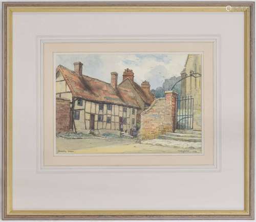 Dorothy F. Sweet (20th century) - 'Harting, Sussex', signed and dated 1938, also inscribed with